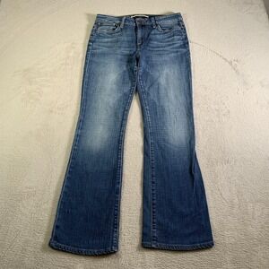 Joe's Jeans Icon Bootcut Jeans Womens 27 Blue Medium Wash Low Rise Stretch
